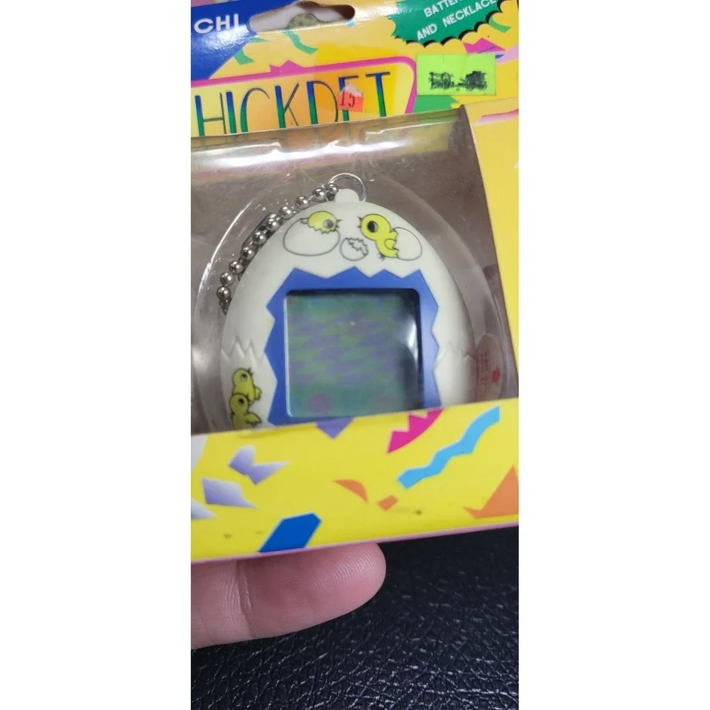 RARE NIP BBK 1997 CHICKPET Virtual Hand Held Pet Toy Tamagotchi Style‎ - AS IS!